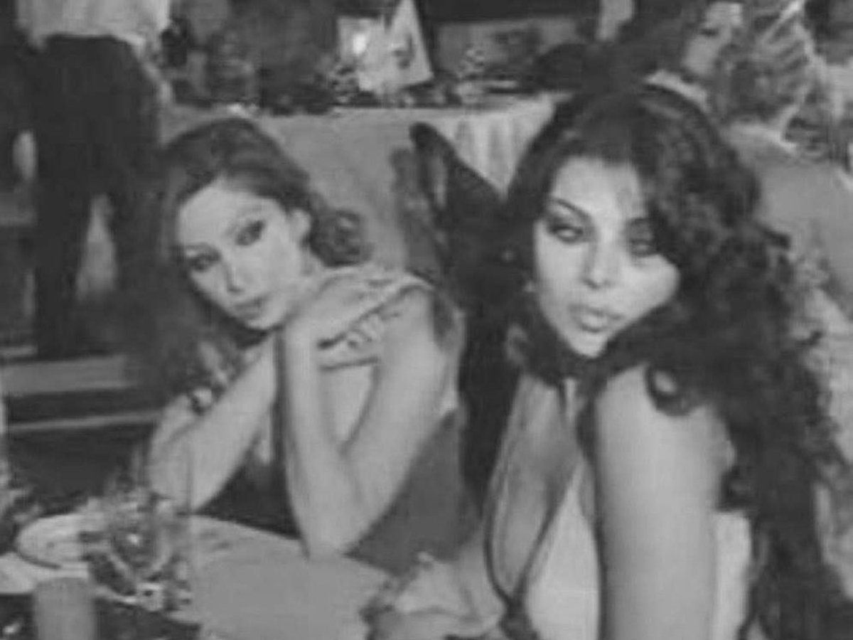 Haifa wehbe with Elissa