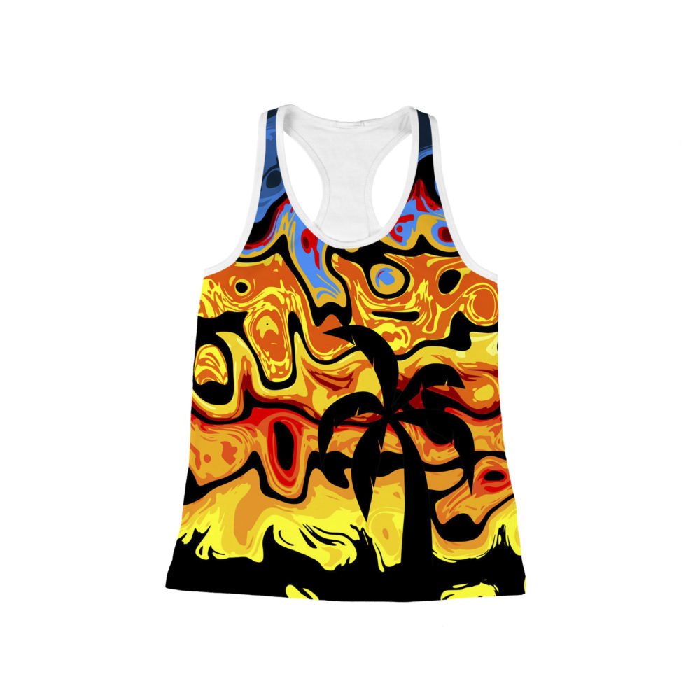 The perfect #summer #tanktop for #women @hoodie_lab. #womenfashion #tropical #Wednesdayvibe Get it here: hoodielab.com/product/abstra…