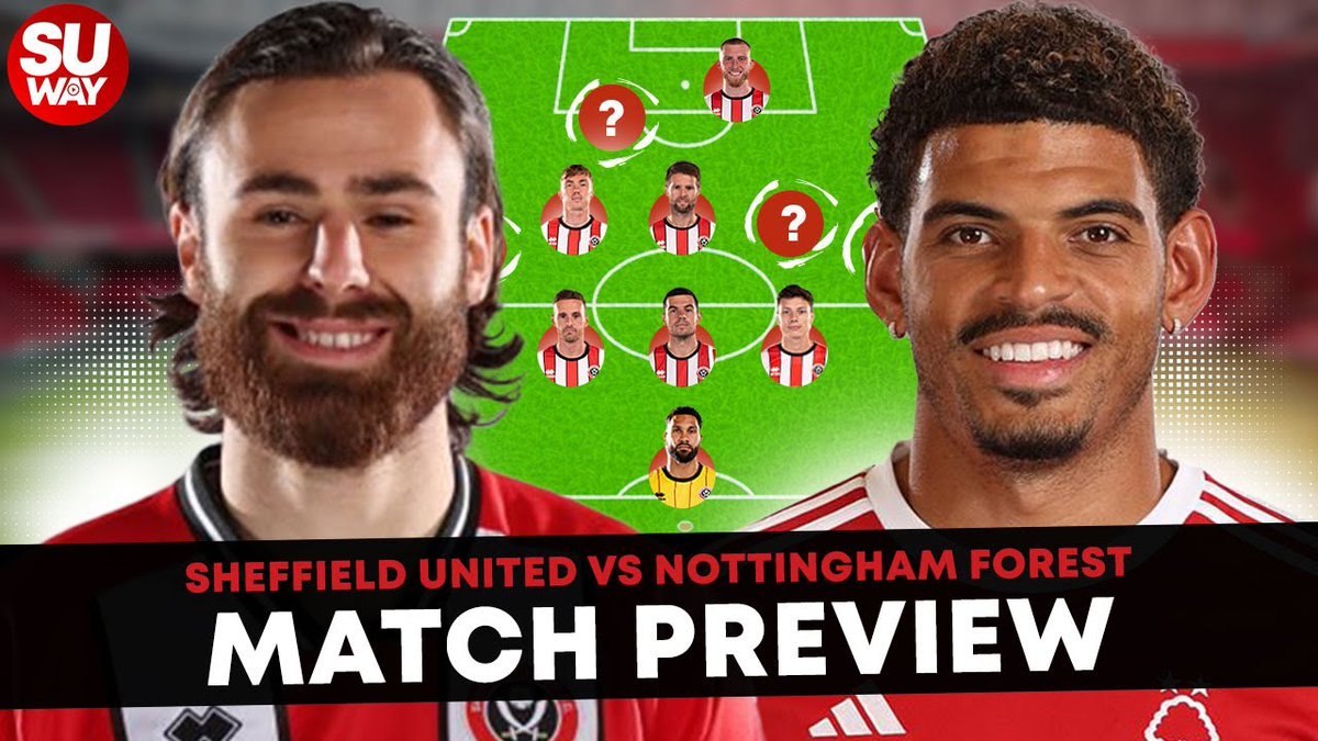 ⚔ Match Preview Blades vs Forest 👉 youtu.be/E5e3eTMIv_Q ▪️ Team News ▪️ Stats and Stuff ▪️ Player Connections ▪️ Score Prediction #sufc #forest #twitterblades #nffc