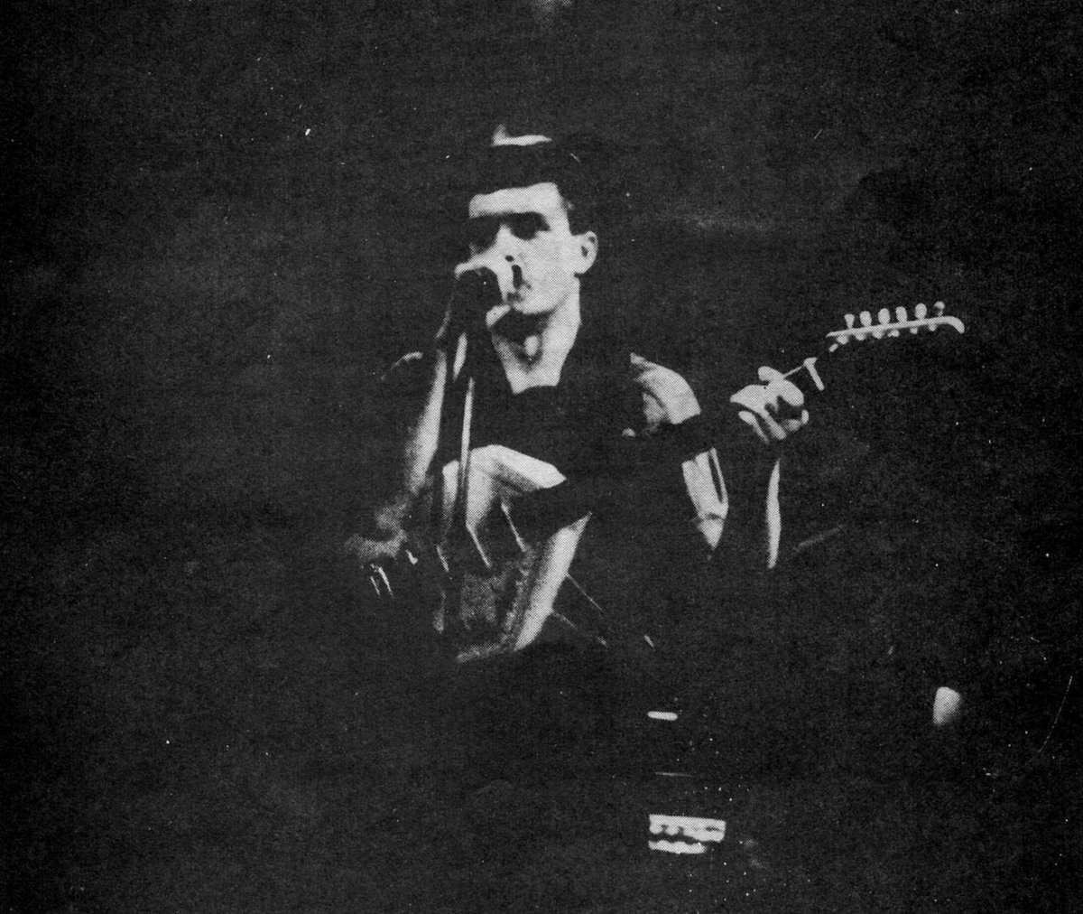 Ian Curtis, from Tidal Wave fanzine issue #2, 1980

#IanCurtis #joydivision #80s #80smusic #80srock #punk #newwave #postpunk #rock #rockmusic #music #alternativemusic #alternativerock #musicphoto #rockhistory #musichistory