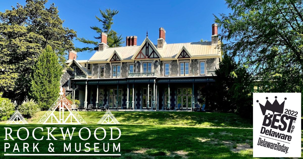 Free First Sundays Sun | 5/5 | 10am-4pm Come try out Rockwood Museum’s self-guided tour for the first time or return to see many fun, new changes – on us! This is our chance to give back to the community and open the doors wide. #netde #nccde #inwilmingtonde