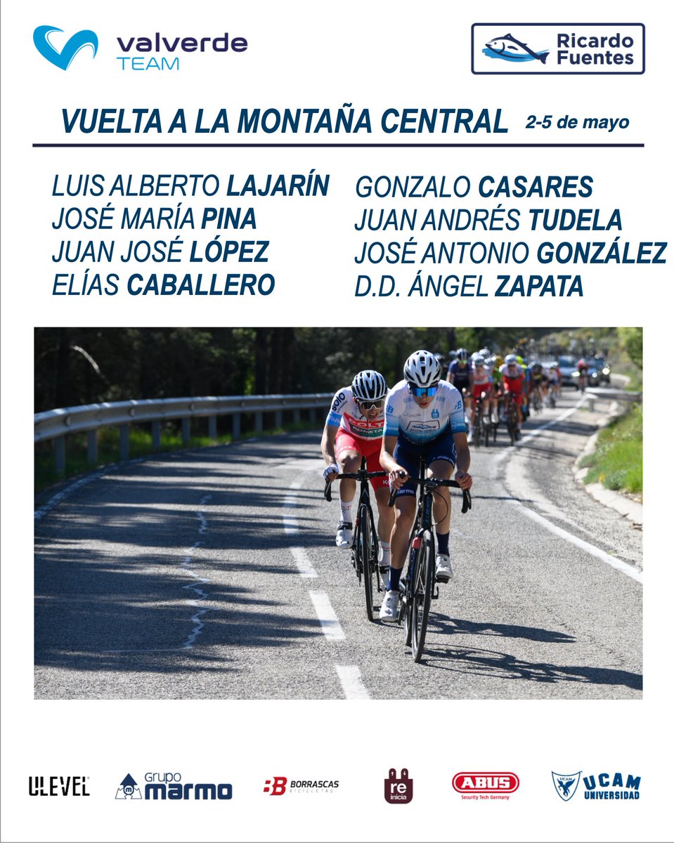 ✅ Ya viajan rumbo a Asturias los juveniles para iniciar este jueves la Vuelta a la Montaña Central. Cuatro días para medir nivel y resistencia frente a una importante nómina de formaciones de primer nivel.