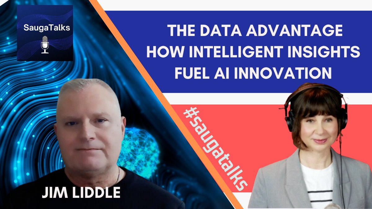 Listen to 'The Data Advantage - How Intelligent Insights Fuel AI Innovation' at buzzsprout.com/1846828/149622… or Watch on YouTube: youtu.be/udhvuTsAsLw 🤩 Key Points: 💡A successful AI strategy is underpinned by a robust data strategy. 🎯The human aspect of AI, from cultural…