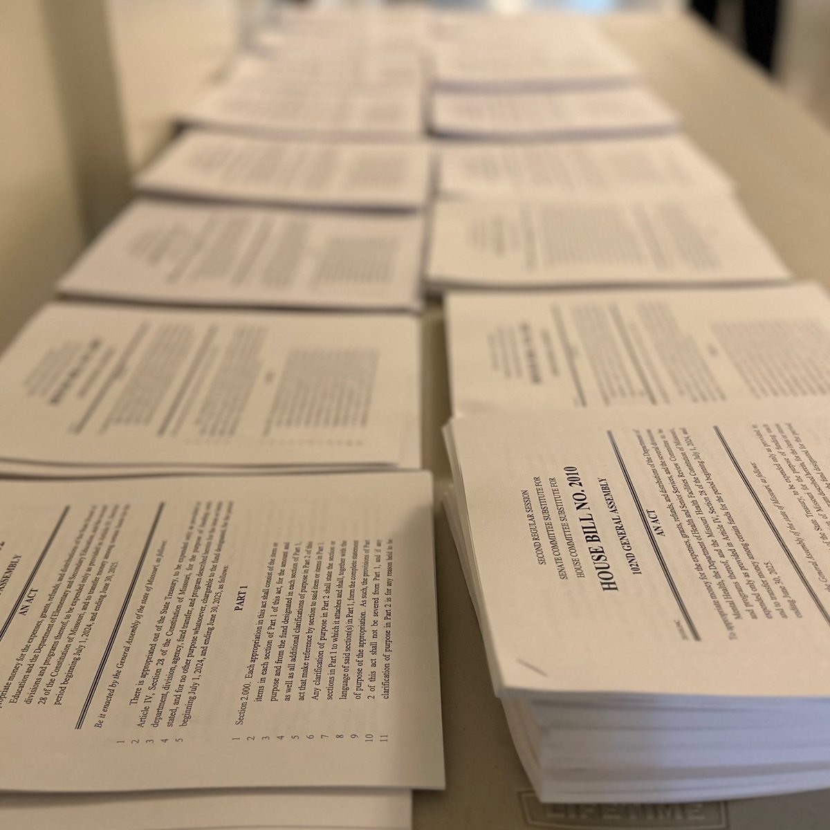 The FY25 budget is printed & ready for the Senate to raise teacher pay, improve roads & bridges, and fund healthcare for new moms But instead, some Republicans are filibustering nursing home & hospital funding until the governor bans women on Medicaid from getting Birth Control.