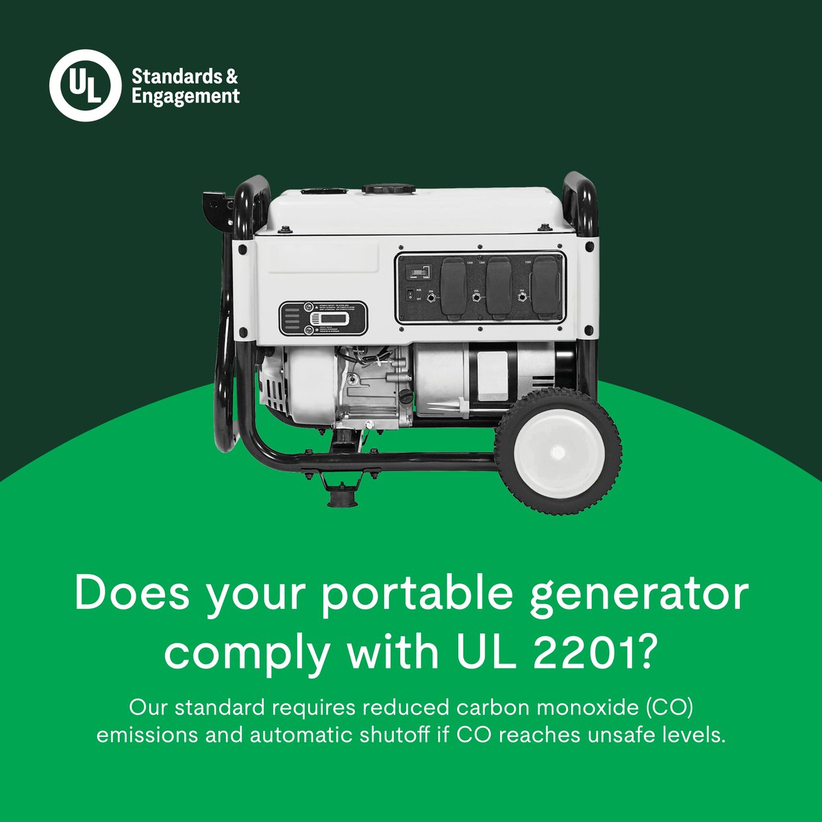 One month until the official start hurricane season—and @Accuweather says it’s going to be “explosive.” 🌀

Are generators part of your #hurricaneprep plan? Make sure you’re using them correctly and that your device conforms to safety standards. S.ul.org/3UnbWOQ
