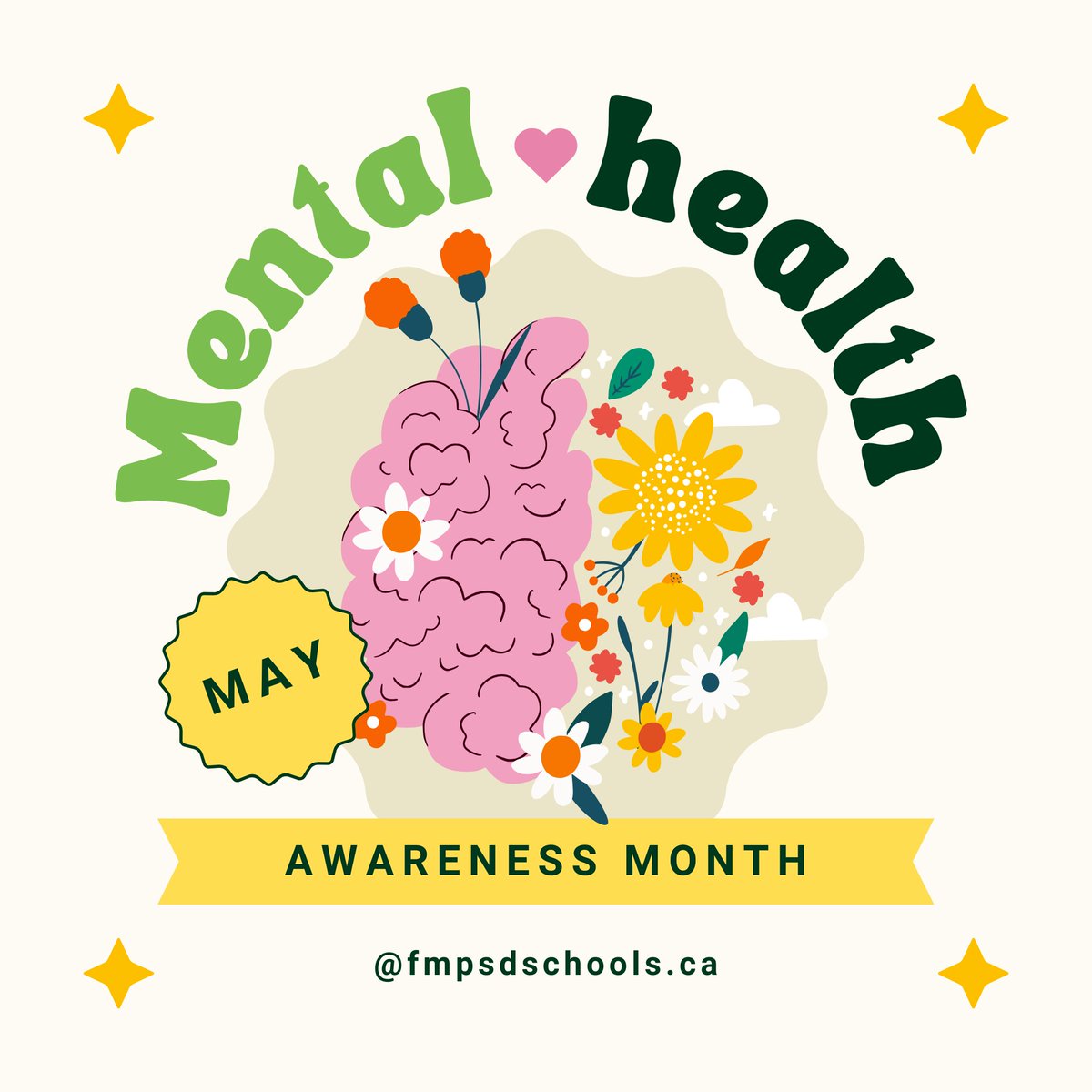 May is Mental Health Awareness Month, and at #FMPSD, we're committed to supporting our community's well-being. Learn more about how FMPSD is here to support you: bit.ly/3UH9XF6 @annaleeskinner #FMPSD #YMM #RMWB