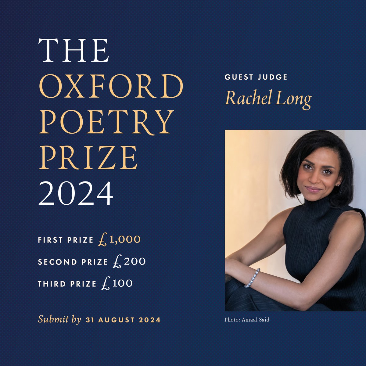 The 2024 Oxford Poetry Prize is now open for entries! oxfordpoetry.com/prize.html