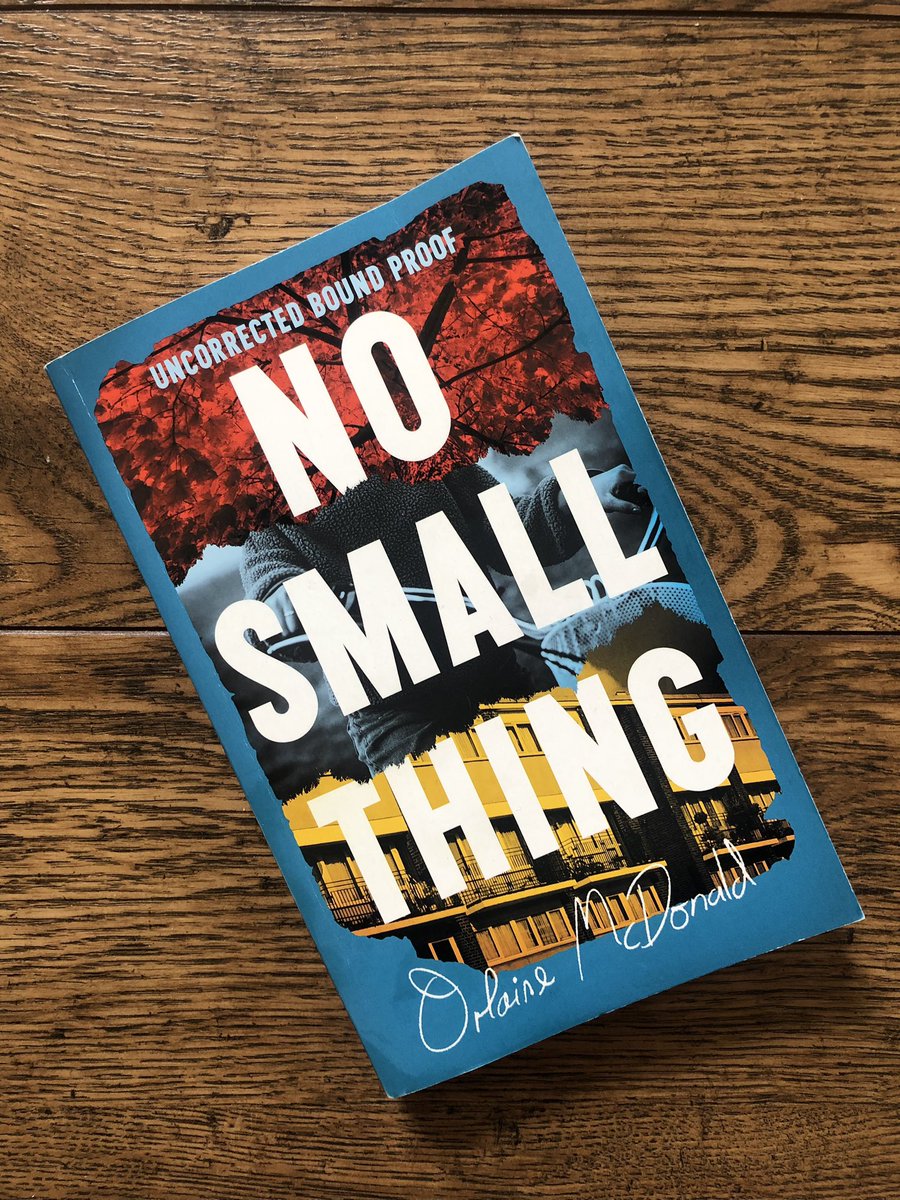 Another to add to your wish-lists. #NoSmallThing @orlainedee is a really powerful debut. A gritty and real read written in the most stunning prose. Out in July from @serpentstail Thank you @RobertGreer90 for sending my way!