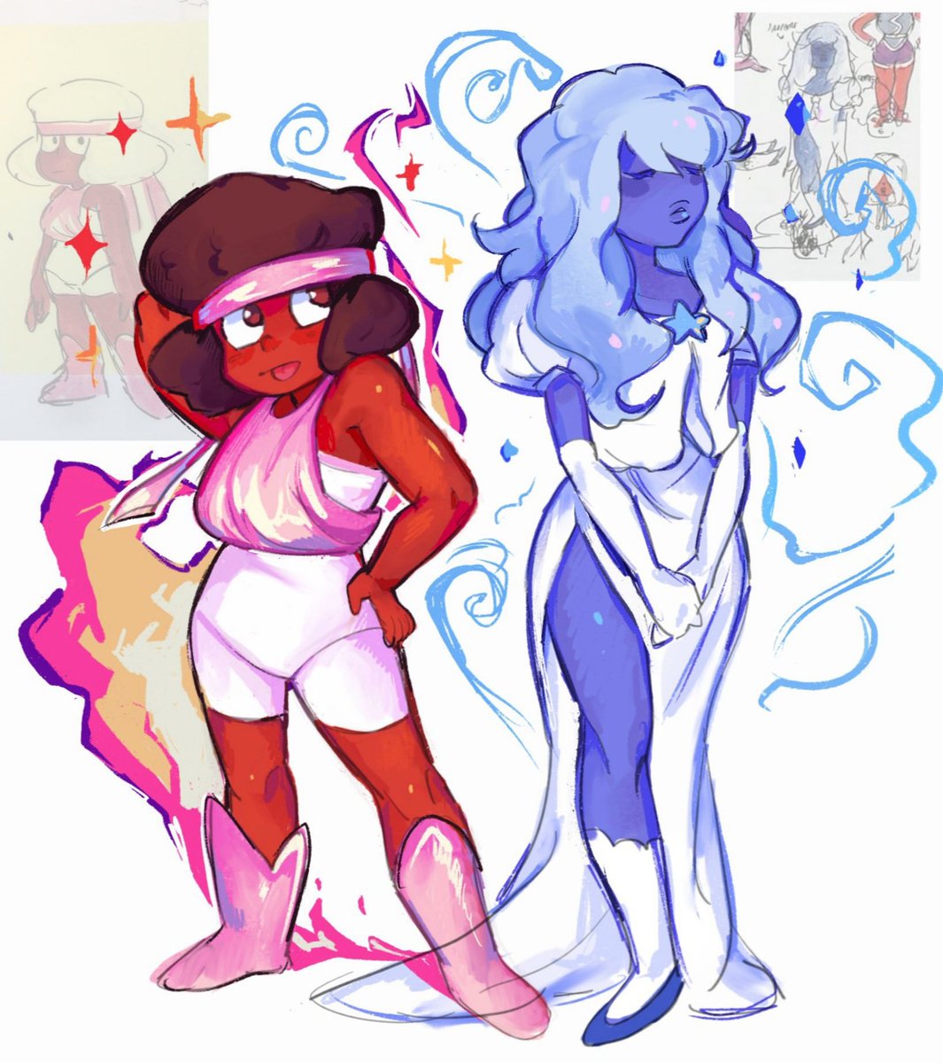 their concept designs r so cool....
#StevenUniverse