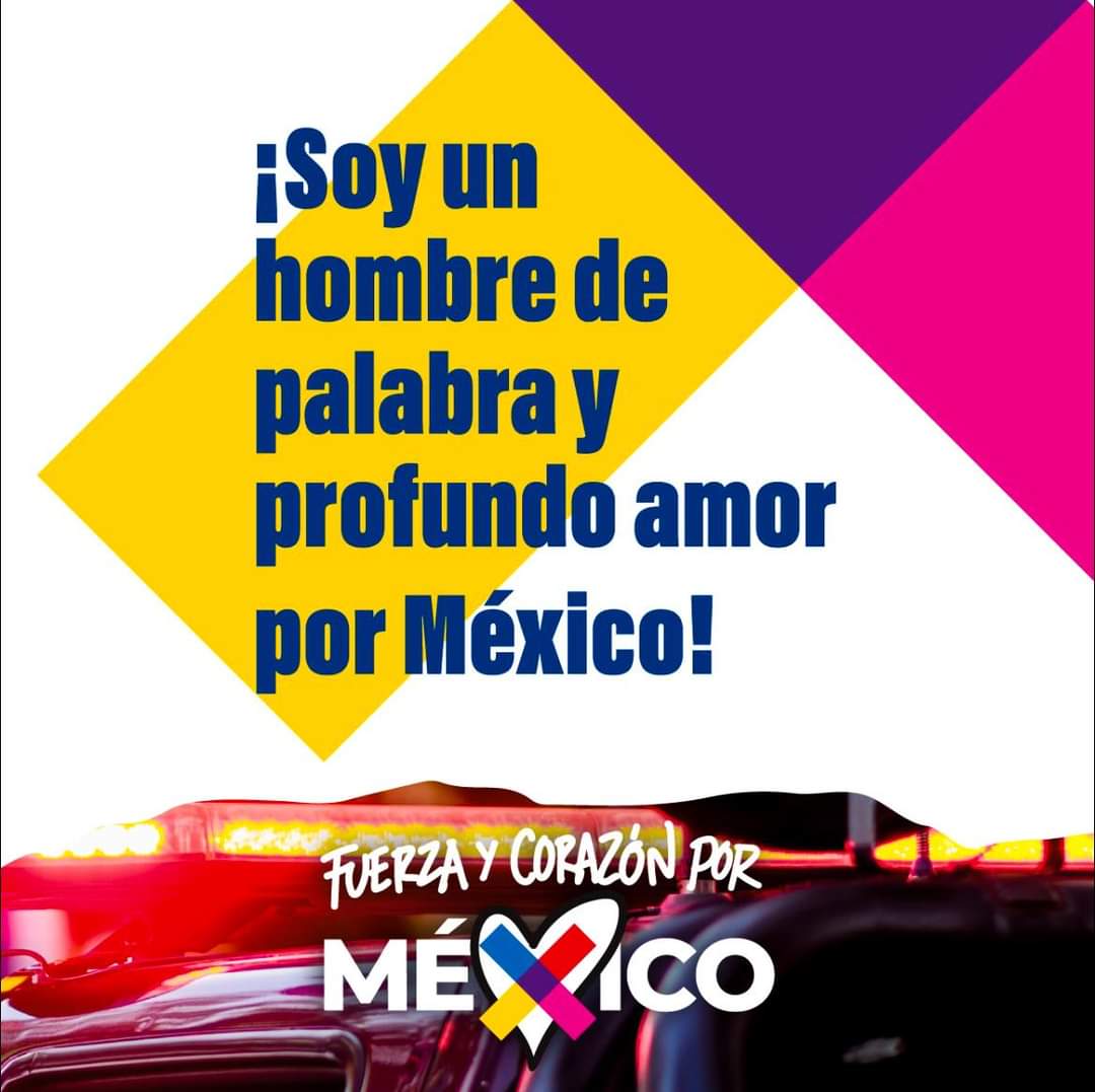 ¡Porque México nesecita vivir sin miedo! 💚🤍❤️

Soy un hombre de palabra y profundo amor por México, desde la legislatura, trabajaré por tu seguridad, por la de tu familia, por México, #Zinacantepec, #AlmoloyaDeJuárez, #Temoaya, #Otzolotepec y todo el Dtto. 40.

Vota PAN. 💙