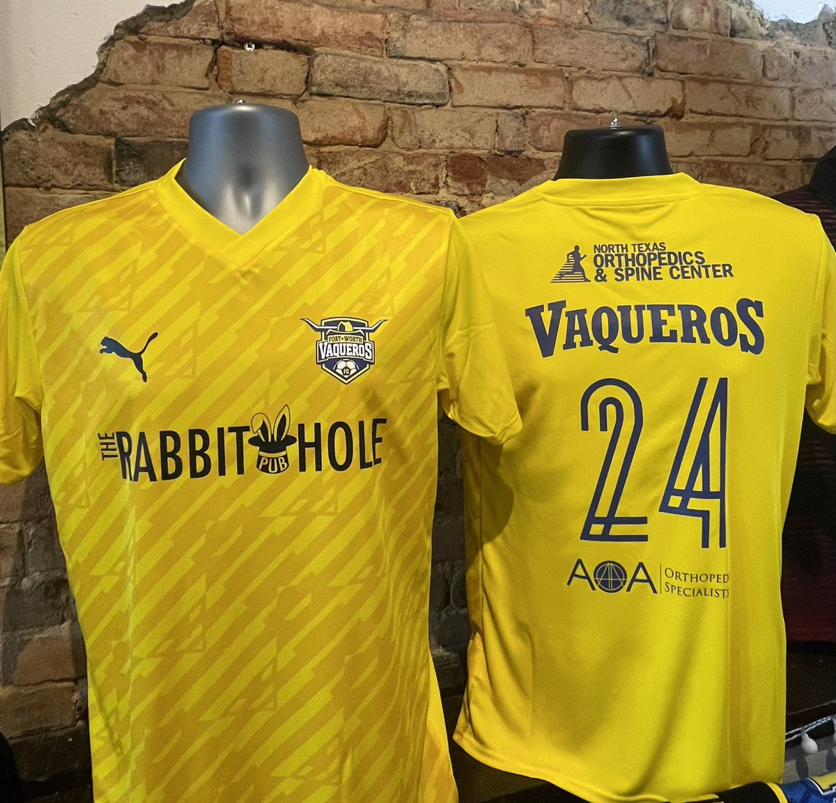 Look forward to having these beauties on sale at ProRel Soccer Shop. Looking good @FtWorthVaqueros #SupportLocalSoccer