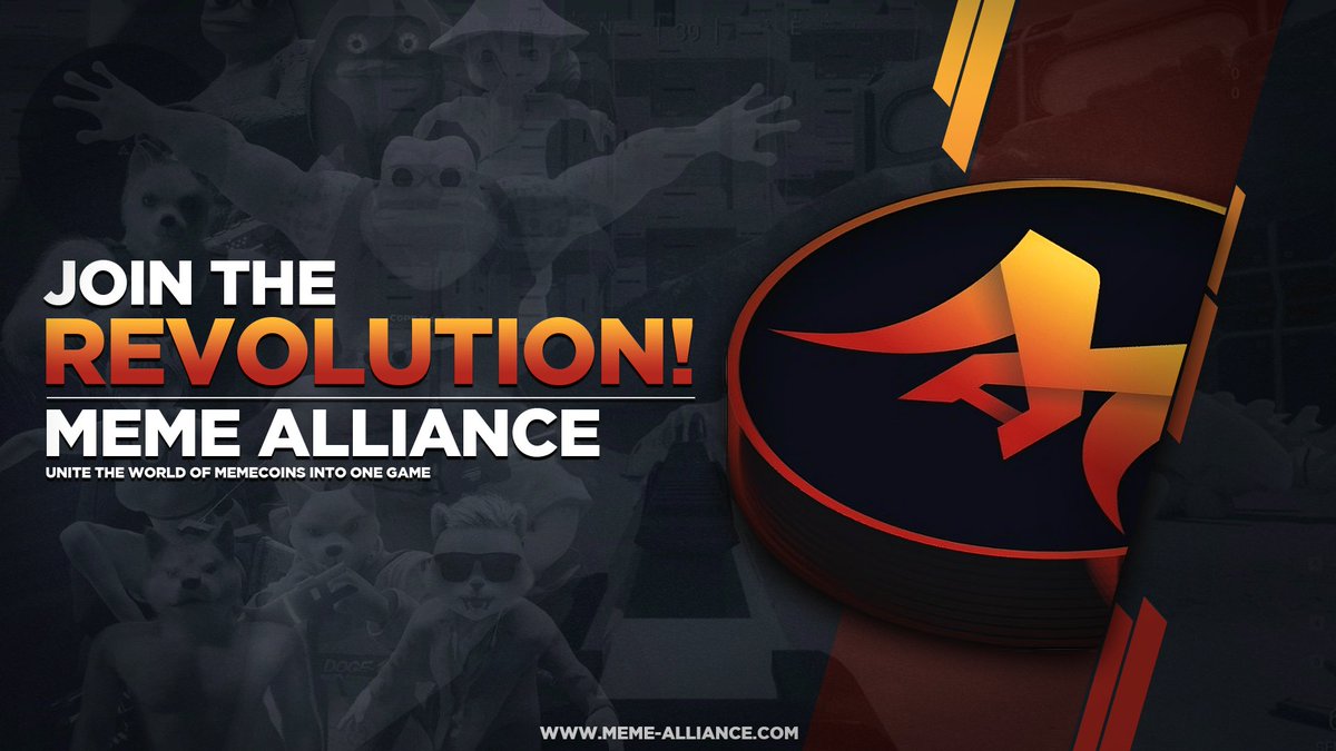 9,000 followers! How did that happen! 😱 The Alliance is growing and will never stop evolving! Get closer to the Meme Alliance and join our community: t.me/MemeAllianceFPS We welcome all #memecoin communities! Want to become part of this unique journey? Grab yourself some…