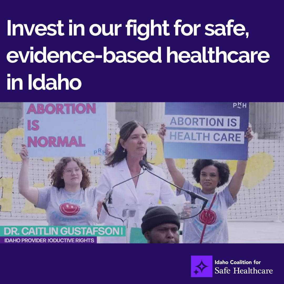 We came into existence to ensure our voices were heard. Despite the barriers encountered during the leg session, we won't give up. Your support during #IdahoGives allows us to speak truth to power, especially when those in power refuse to listen. 

Donate: buff.ly/3JExmAY
