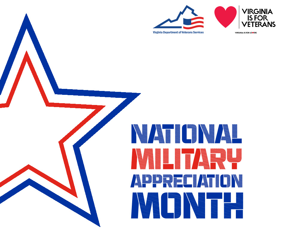 May is National Military Appreciation Month - a time designated to honor and recognize the contributions, sacrifices, and service of the members of the armed forces, past and present. Words cannot express our gratitude. We thank you for your service. #MilitaryAppreciationMonth