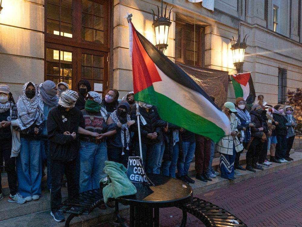 CAUGHT ON CAMERA: Columbia University obligated to feed student protesters? torontosun.com/news/caught-on…