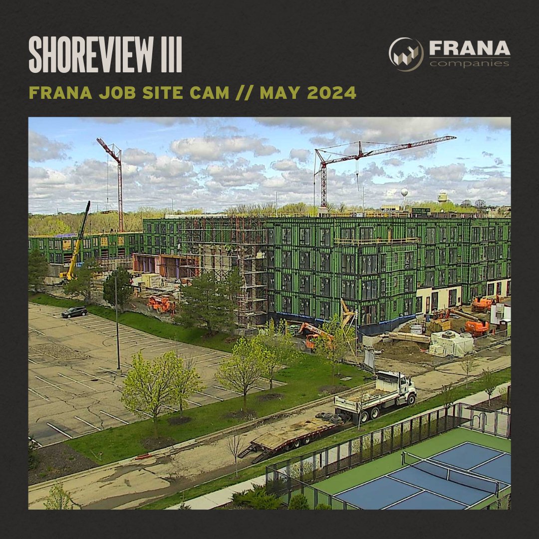 April showers bring May walls and floors...isn't that how it goes?

We're making lots of progress at our projects despite a recent streak of downpours. Take a look at us working hard at Agra Apartments, Treehouse Apartments, Marshall Ave Flats, and Shoreview III!