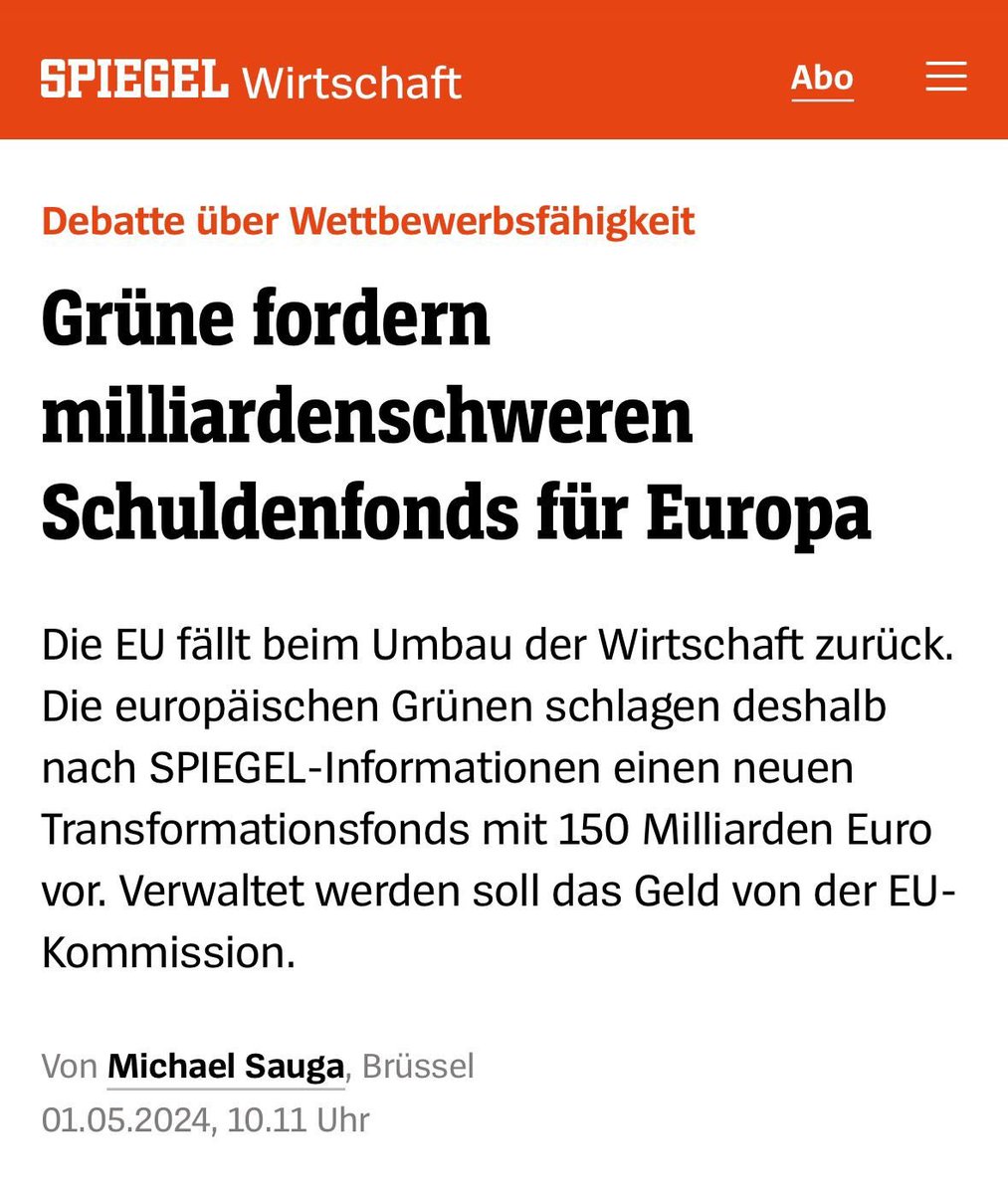 Grüne, SPD und Linke sind regelrecht verliebt in Schulden. Ihre ganze Wirtschaftsphilosophie besteht nur aus 2 Elementen: Mehr Steuern und mehr Schulden. Typisch für Menschen, die nie produktiv waren und auch nicht wissen, was das ist.