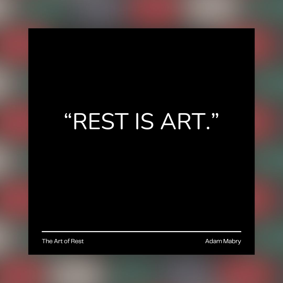 “An expressive form of the personal experience of rest in King Jesus.”

#TheArtofRest is available on @amazon , @barnesandnoble, @thegoodbookcompanyuk and @omflit

 #Work #Burnout #Endurance #books #ChristianAuthors #Art #rest