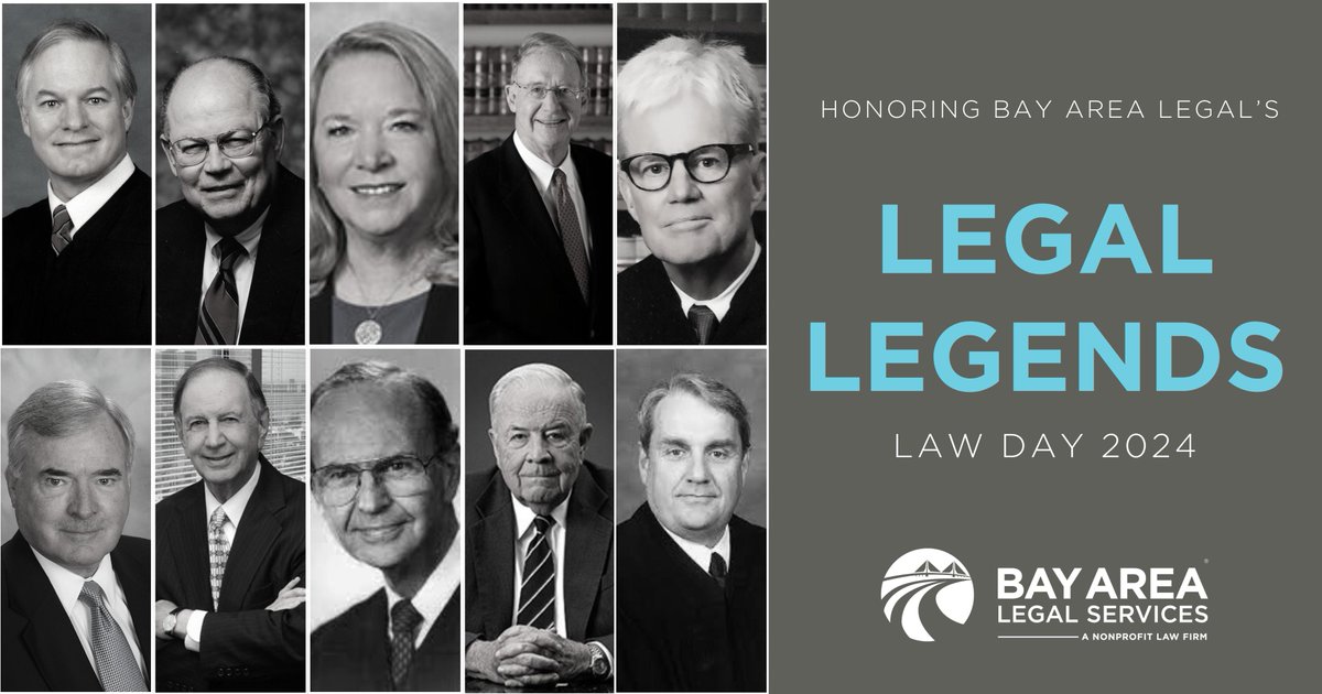 Happy #LawDay! ⚖️ Today, we honor those who have left a lasting legacy supporting #legalaid & #probono work. Learn more about honoring a Legal Legend or important individual with your gift today: Legal Legends: bit.ly/3QpynR3 Donate in Memory: bit.ly/4beqdTs