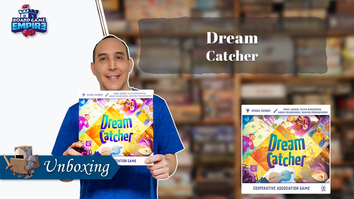 Dream Catcher Unboxing youtube.com/watch?v=LV7tpr… @HobbyWorldInt #boardgameempire #Unboxing #TopGames #BoardGames #DreamCatcher #HobbyWorld #BGG #boardgamenight #boardgamenights #boardgameaddict #boardgamegeeks #boardgameday #boardgamecommunity #gamenight #tabletopgame