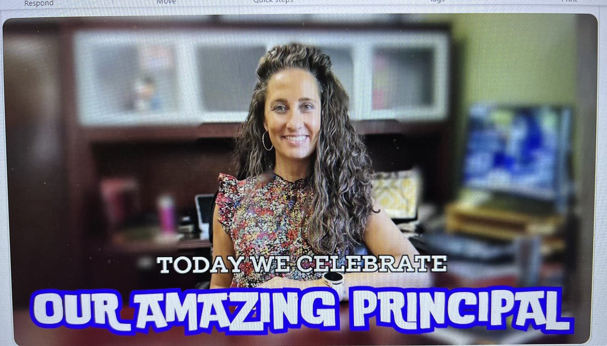 csaban4's tweet photo. Celebrating our amazing principal @jennmcgreevy Thank you for all you do for our staff and students. @HeronHeightsEl https://t.co/UUJBeexsQH