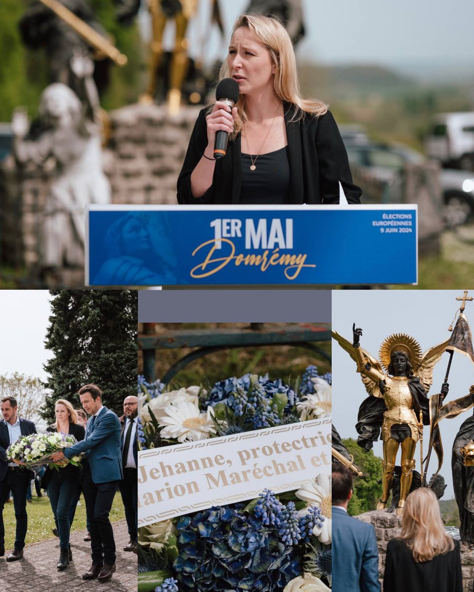 💥 Reconquete aime la France, son patrimoine, son Histoire !
Merci à Marion Maréchal, merci à tous !
#VotezMarion #Domremy