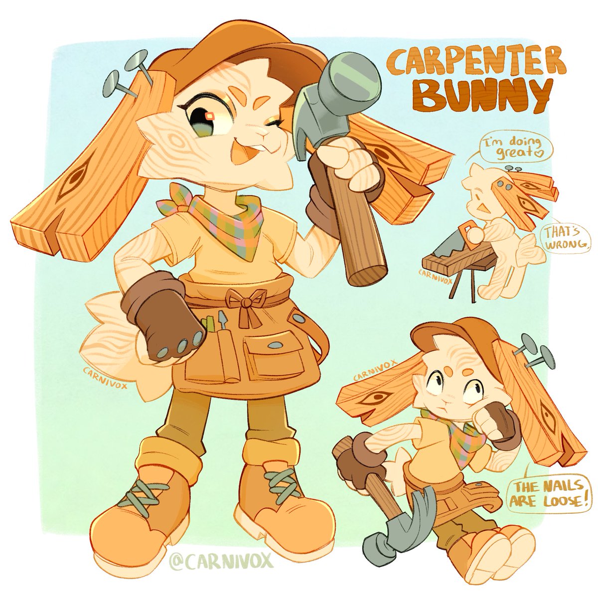 OTA | Carpenter Bunny! 🛠