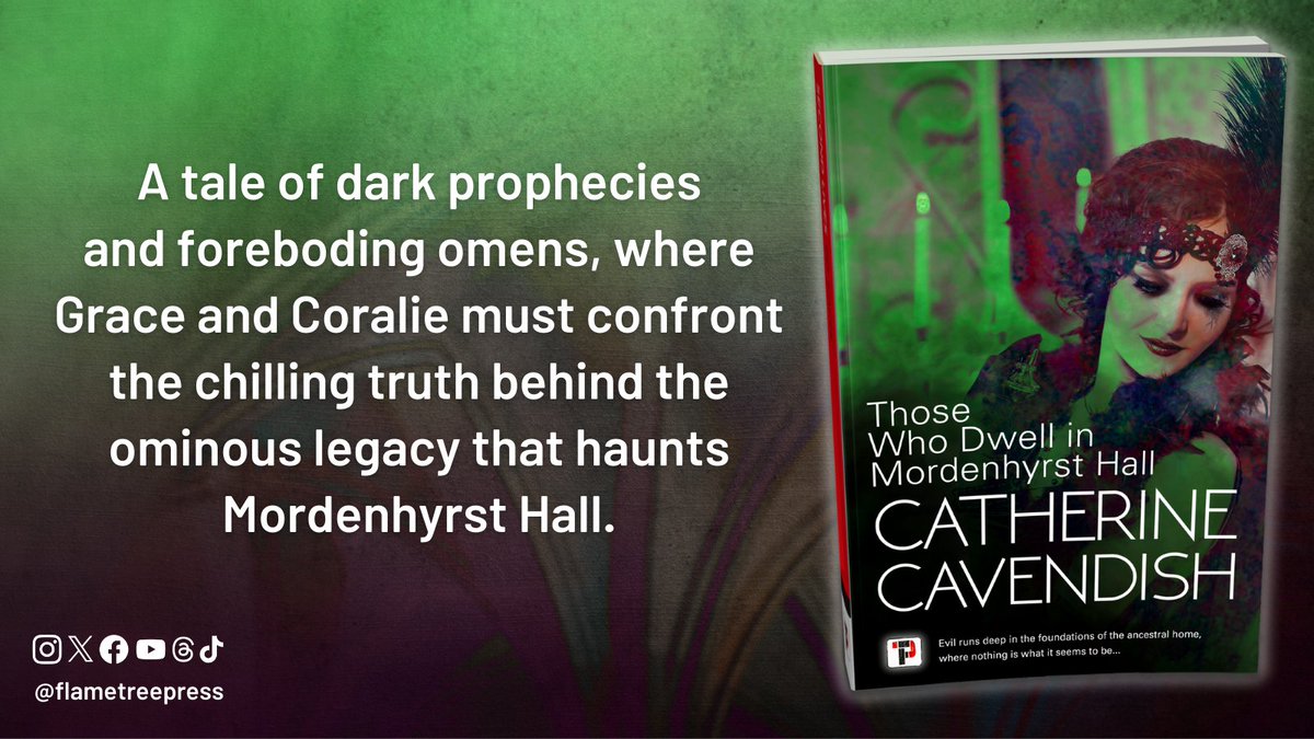 As Grace confronts the ominous Mordenhyrst Hall, you’ll be drawn into a web of intrigue and paranormal wonders. Dare you join her quest? #ThoseWhoDwellinMordenhyrstHall @cat_cavendish flametr.com/42uNkWJ