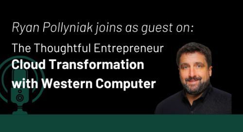 Check out the latest episode of 'The Thoughtful Entrepreneur' with Ryan Pollyniak, exploring the impact of cloud tech. Learn how #MSDyn365 and advanced cloud solutions enhance business efficiency and data security. Don't miss it! buff.ly/3TSSyJ7