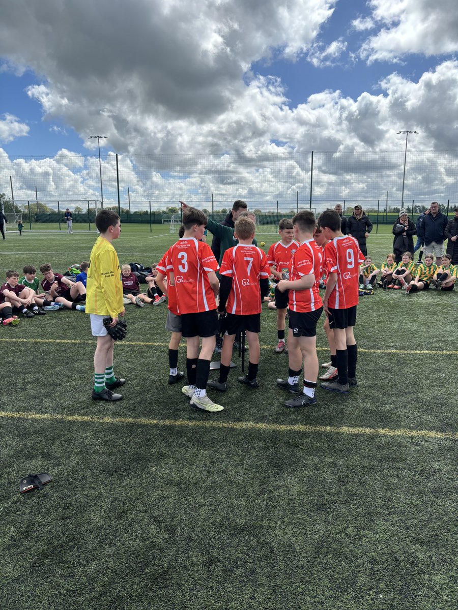 🎉🎉 SOUTH LEINSTER CHAMPIONS 🎉🎉 Well done to our boys 5 a side team who won the @faischools south Leinster championships. They now go on to the Leinster finals. A big thank you to all the @faischools team for organiseing a great event. 🏆🏆 @FAICarlow