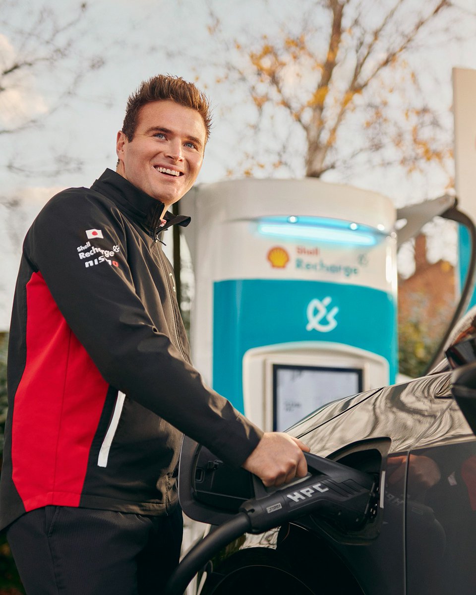 A midweek recharge is on the menu! ⚡ Nissan Formula E Team @nismo aren't the only ones benefiting from our efforts, as Shell Recharge has more than 40,000 charge points available worldwide. #ShellMotorsport #FeelElectric