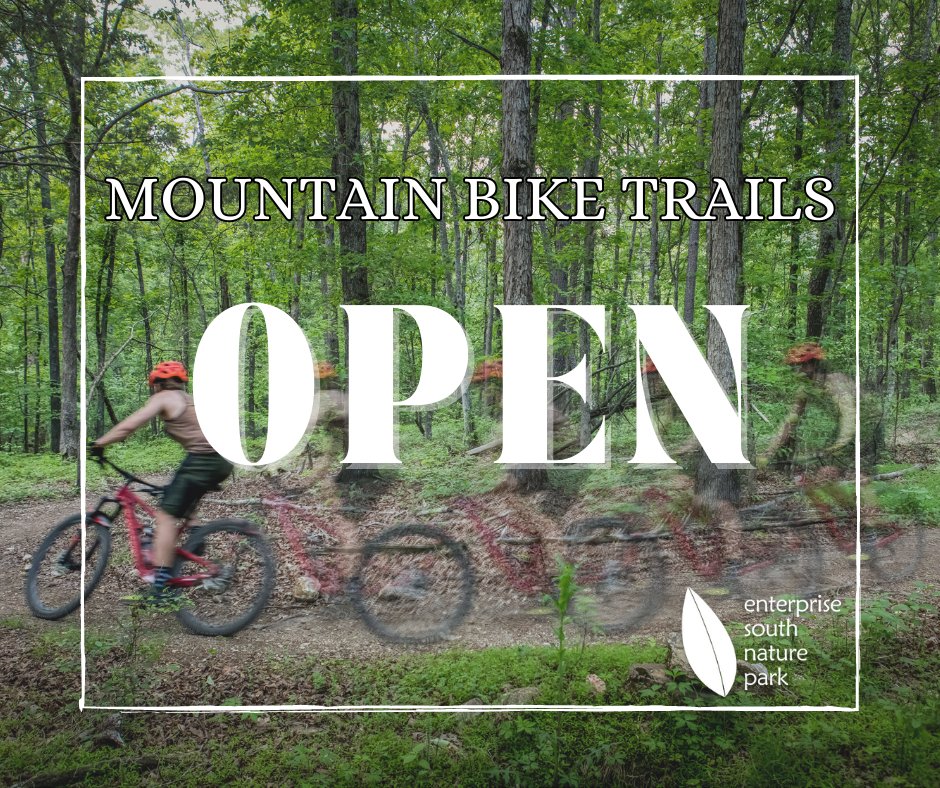 Let's Ride! Enterprise South Nature Park mountain bike trails have reopened for use! (05/01/24)
#HamiltonCounty #Tennessee #HamiltonCountyTn #chattanooga #Parks #ParksAndRecreation #ParksAndRec #EnterpriseSouthNaturePark #ESNP #MountainBike #BikeTrail #BikeTrails #TrailRiding