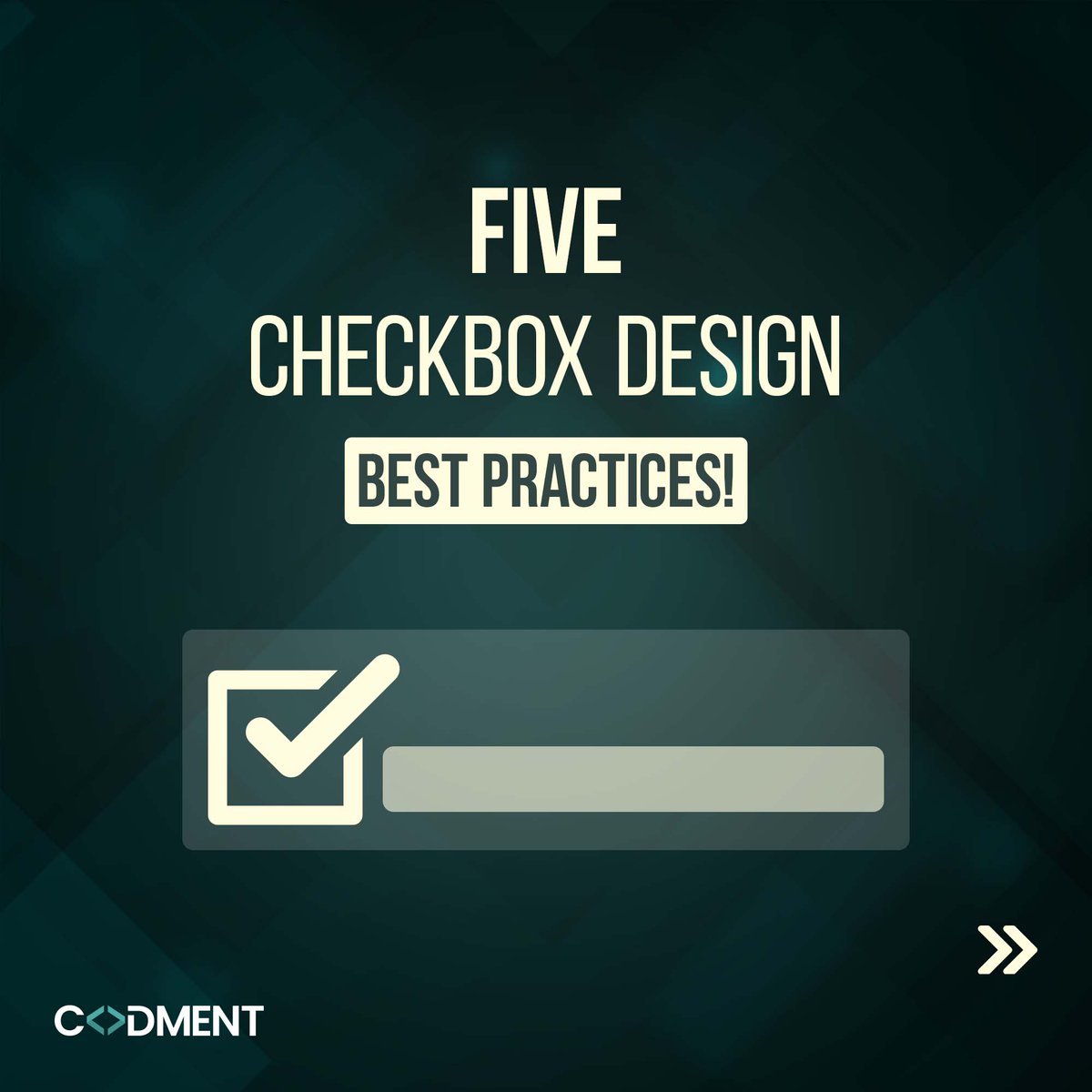 Checkboxes might seem small, but they play a crucial role in user experience.

We’ve shared some top-notch practices to ensure they shine.

#websites #UiUx #ecommerce #Website #development #userexperience #webdesign #uxdesign #ui #design #mobileapps #webdevelopment