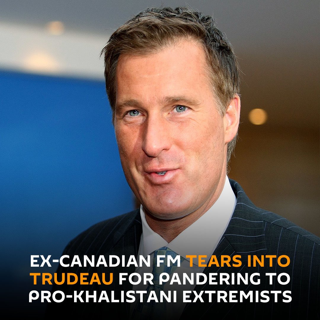‘Ex-Canadian Foreign Minister Tears Into Trudeau for Pandering to Khalistani Extremists’ @dhairyam14 @Sputnik_India