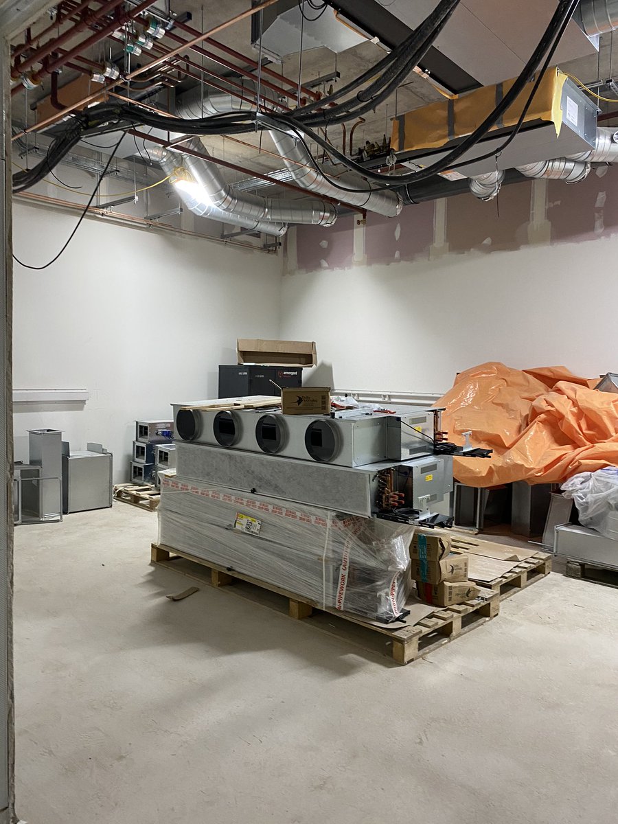 Was great to back on site yesterday and again today. Starting to feel like real labs now - here are some photos of the future stem cell space! V excited to move in next summer