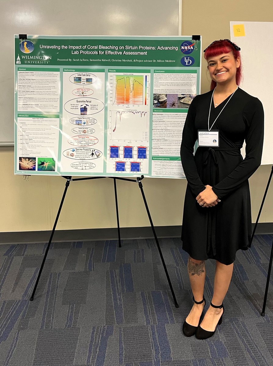 Last week, our education program coordinator Sarah LaTorre presented her internship work at the @NASA Space Grant Symposium. She was the closing speaker for the event, in which she reflected on all her different opportunities, from rocket building to teaching #CRISPR to students.