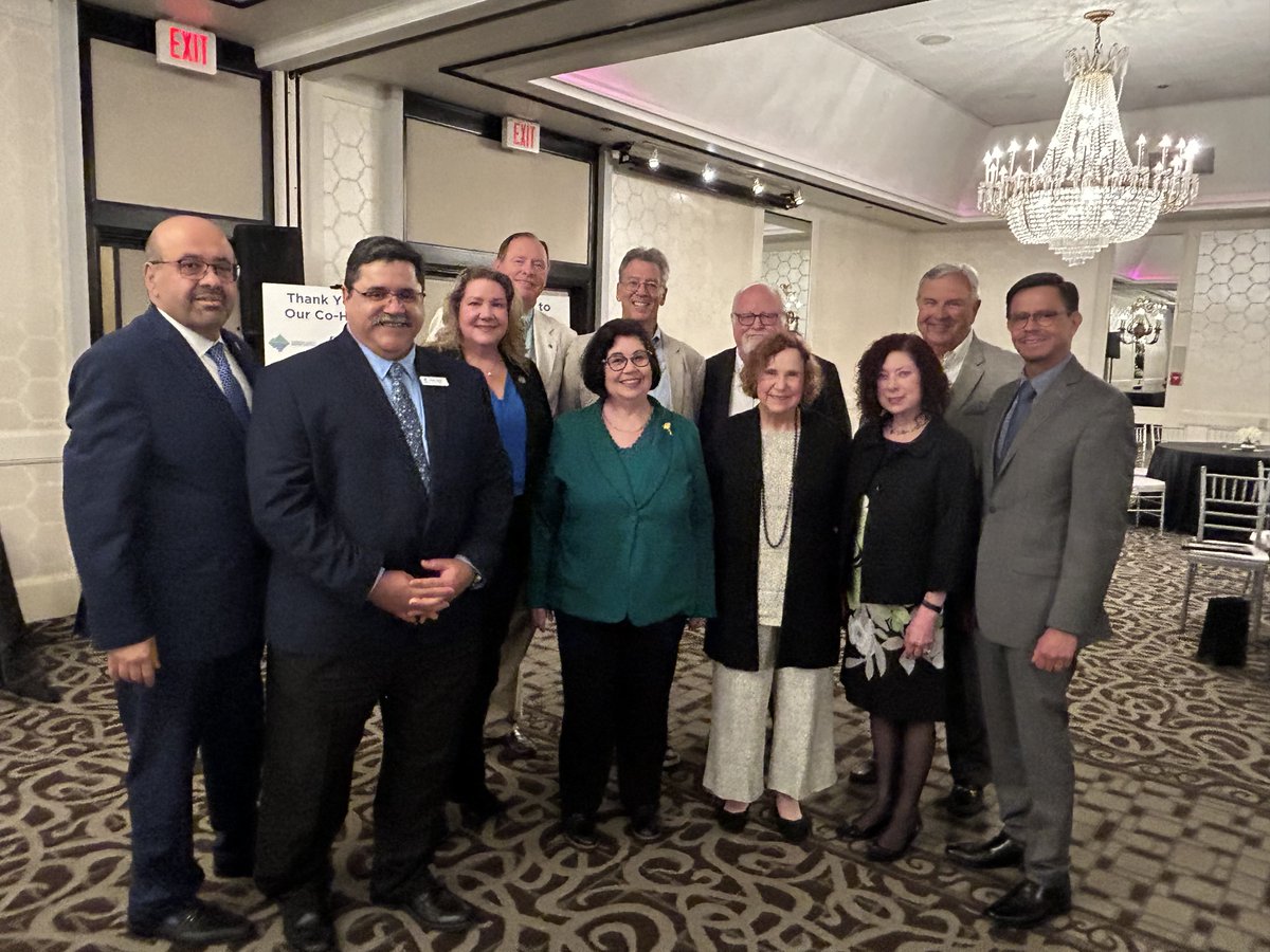 We honored #CAWater leaders, @ACWAWater President Cathy Green @ocwaterdistrict and VP Ernie Avila @ccwd and @awwa President-elect and Metropolitan AGM Heather Collins, at a reception co-hosted by several water districts.