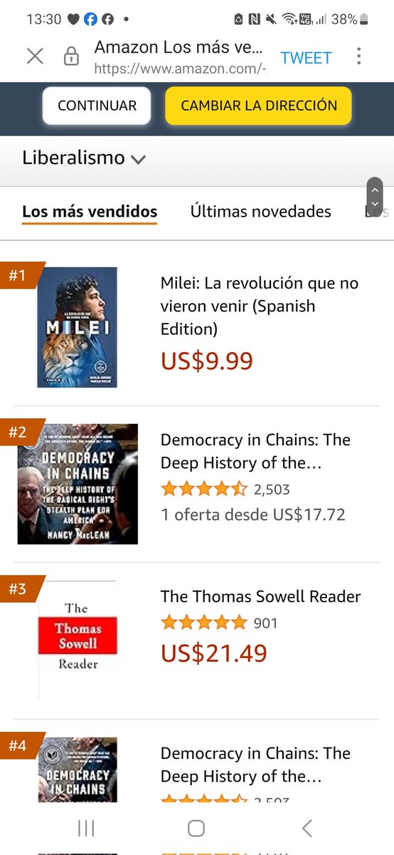 '@JMilei, la revolución que nadie vio venir'. Primero en ventas en Amazon en tiempo récord!!! Adquirilo acá: amazon.com/dp/B0CZSDZ89P