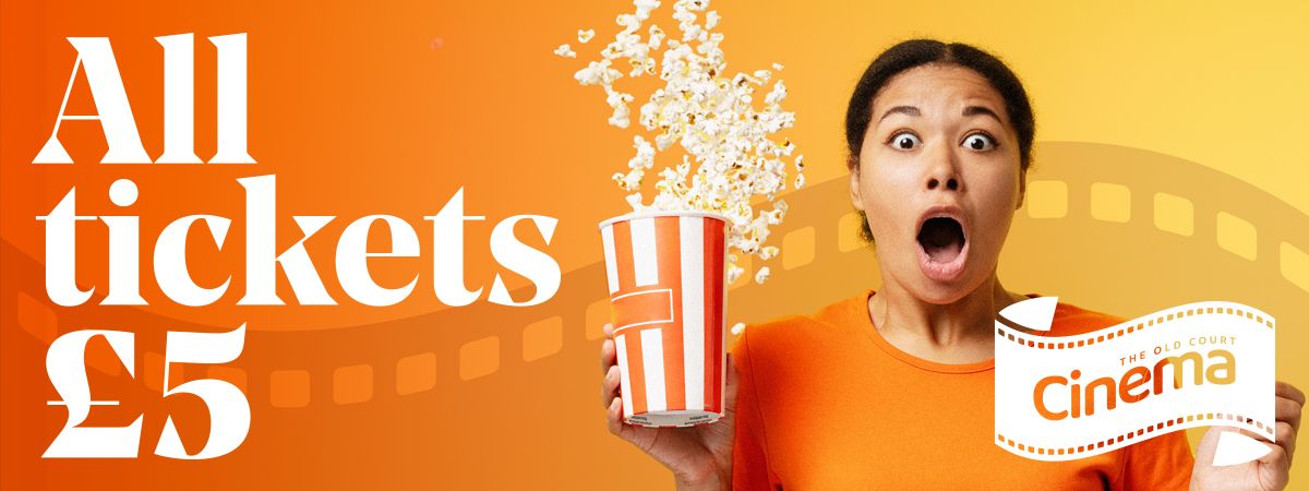 Don't forget that all cinema tickets at The Old Court Cinema are from today only £5 for everyone and for all films. Tickets oldcourt.org #independentcinema #windsorsonlycinema #windsorartscentre #lovefilm #lovemovies #lovemovie #FilmFanatics #filmfans