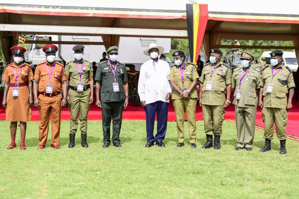 I wish all Ugandans, especially the Bazzukulu, happy Labour Day celebrations, and I congratulate all those who received medals.