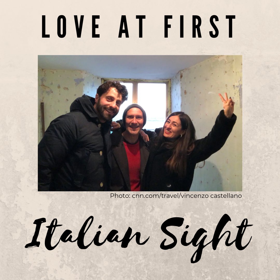 He came, he saw, he bought. Paul Millet, the guy at the center of the picture, is a TV producer who lives in Los Angeles, but he's in love with - what else? - Italy. More on our FB, IG and LinkedIN #italy #italianhouse #buyinitaly #basilicata #latronico #italianstories #noiaw