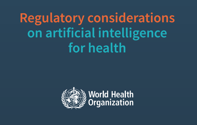 This work released in oct 2023 @WHO serves as a global inspiration and basis for all regulations.

key topics:

1. Documentation and transparency
2. Risk management and AI systems development lifecycle approaches
3. Intended use, and analytical and clinical validation
#RadAIchat