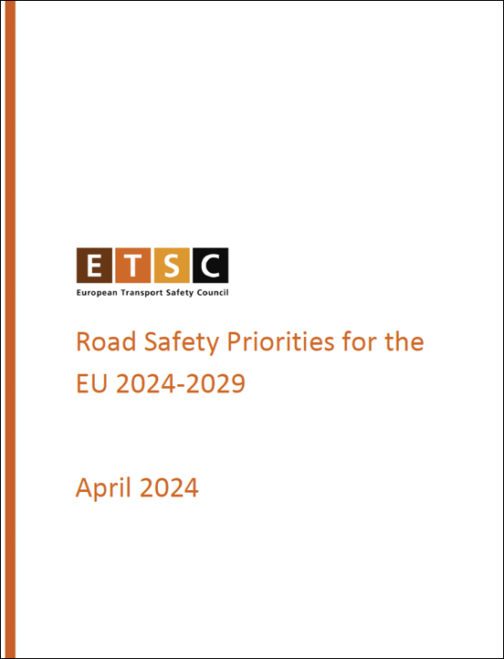 With Europe currently well behind its target to cut road deaths by half in the decade to 2030, a report from @ETSC_EU sets out policies to get the EU and member countries back on track to achieve the 2030 target. etsc.eu/road-safety-pr…