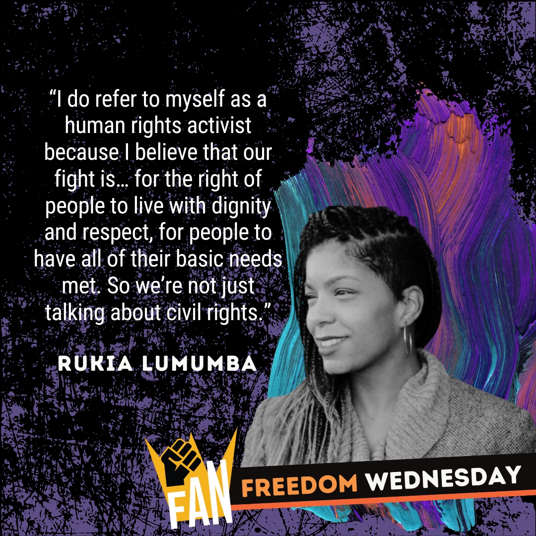 This May Day, we celebrate Rukia Lumumba's work against incarceration and for economic justice. 

We recognize the deep connection between capitalist exploitation and the prison-industrial complex, and call for just working conditions everywhere!

#InternationalWorkersDay