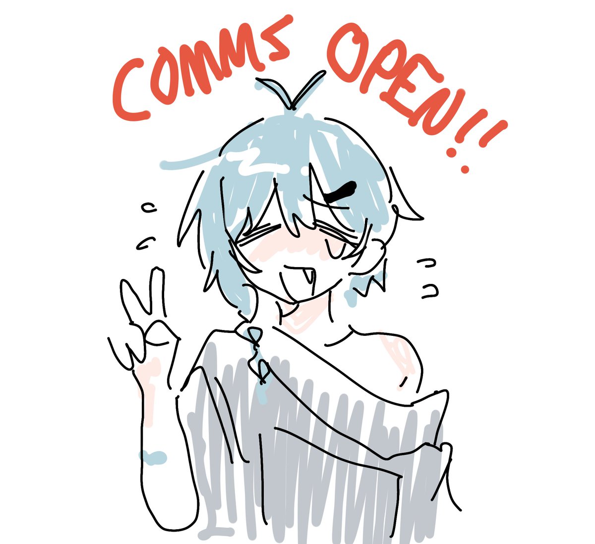 haiii!!! 3 commission slots open for the month of may‼️🔥emne.carrd.co