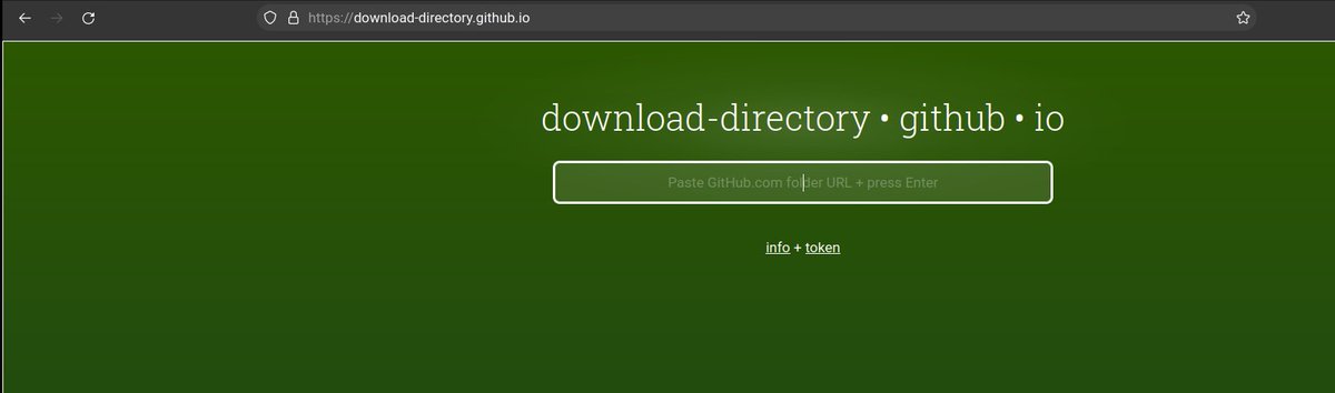 If you want to download a specific folder from any GitHub repository and don't want to completely clone the repository, You can try this - 🔗 download-directory.github. io Just put the URL of the folder you want to download and it will provide a zip file after downloading the…