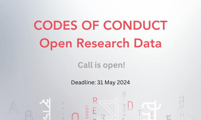 ORData_ch's tweet photo. 📢First #Call for Proposals! 🙌The Codes of Conduct are intended to serve as guides and reference frameworks for specific disciplines and data communities in the field of #OpenResearchData. Apply now!👉https://t.co/qWOOvTrMYJ https://t.co/D69fk2B1il