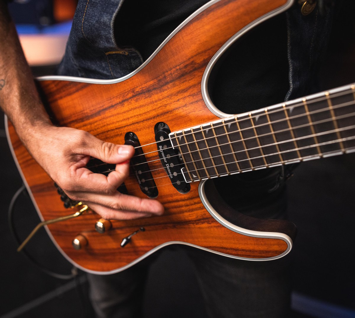 Unlock your full potential as a player with the innovative Jackson Pro Plus Soloist SLA3W, the final word in high-tech guitar design. Check it out: bit.ly/49WRs3P