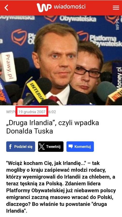 Premier Tusk składa obietnice. 'Za pięć lat Polacy będą zamożniejsi od Brytyjczyków'.
Podobny numer już był łotrze zakłamany🤣