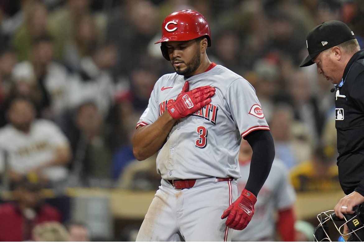 Reds newsletter is out… ⚾️A look at why Candelario struggled the first month ⚾️Could De La Cruz play all 162 games? bit.ly/4a0v9Kz